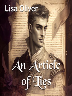 cover image of An Article of Lies